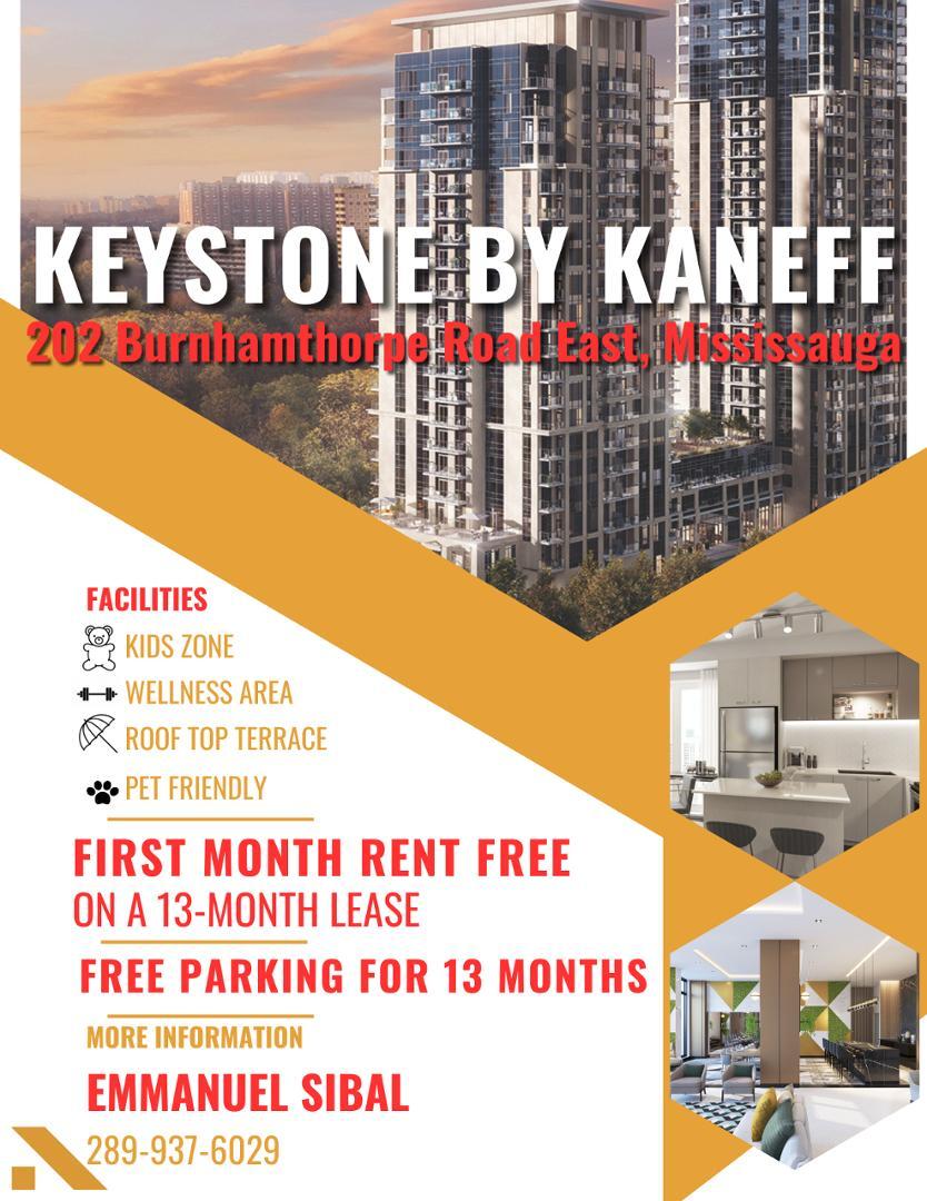 204 Burnhamthorpe Road East #2 Bed, Mississauga, ON - 2,799 CAD/ month