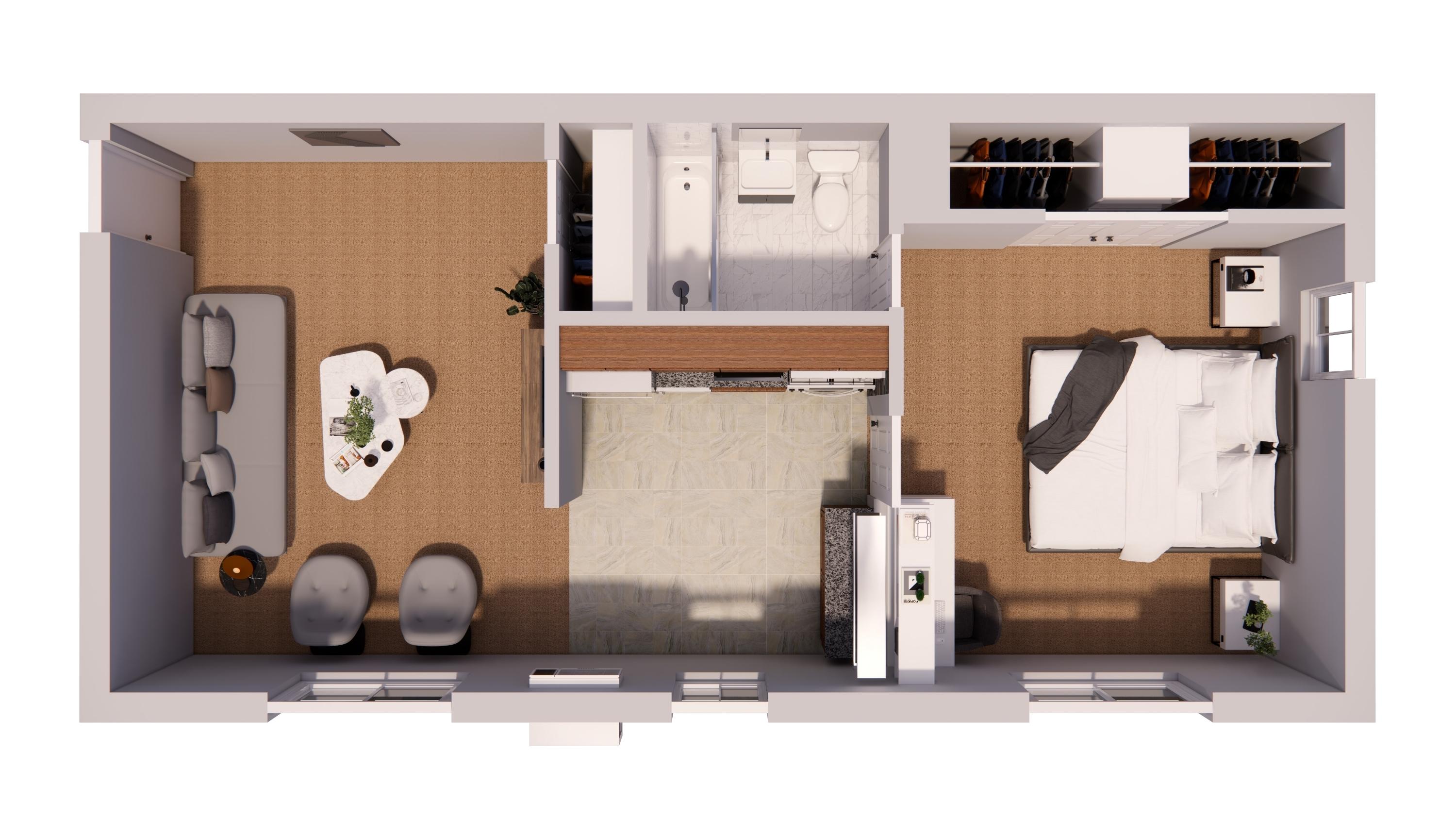3947 Dennison Ave - 1,025USD / month