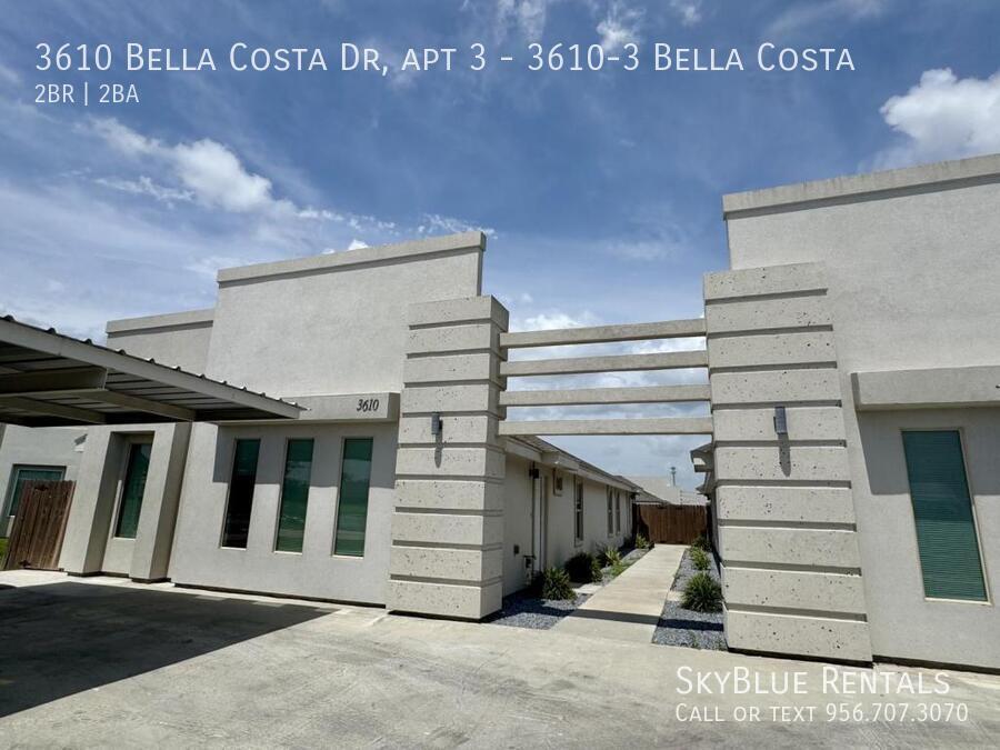 3610 Bella Costa Dr #3, Weslaco, TX - 1,065 USD/ month