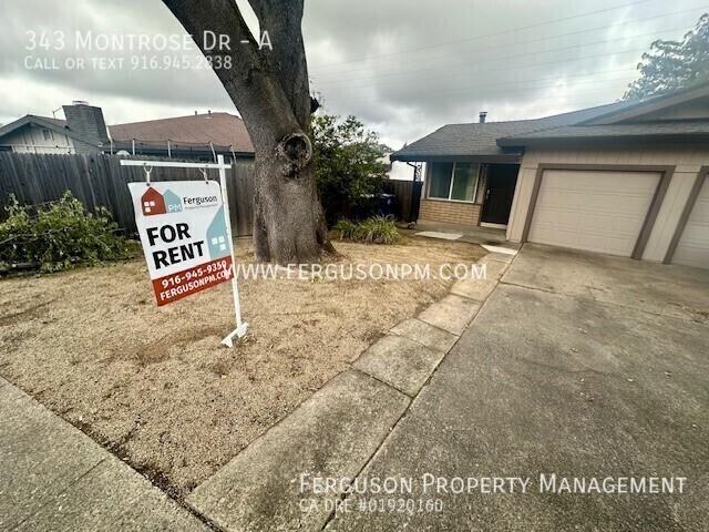 343 Montrose Dr #A - 1,995USD / month