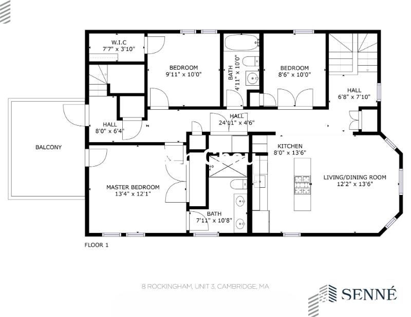 8 Rockingham St #2B - 4,400USD / month